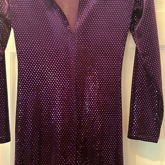 Zara purple long sleeve dress - Picture 8 of 8